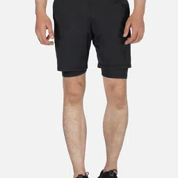 IMPERATIVE Men Black Chino Shorts-picture-28