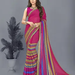moda rapido ANAND SAREES Abstract Printed Saree-picture-20