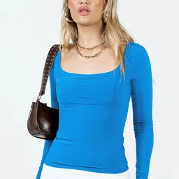 LULU & SKY Square Neck Long Sleeves Slim Fit Tshirt-picture-25
