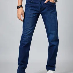 The Roadster Lifestyle Co. Men Jean Blue Slim-Fit Stretchable Jeans-picture-33