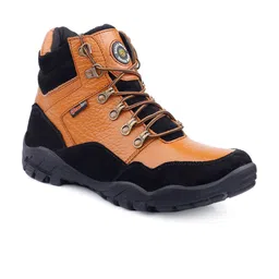 bacca bucci Men Leather Hiking Boots-picture-17