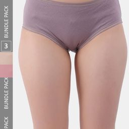 Amour Secret Women Pack Of 3 Anti-Bacterial Hipster Briefs-picture-9