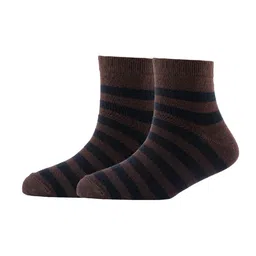 Cotstyle Men Pack Of 2 Striped Cotton Ankle Length Socks-image-71