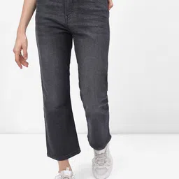 Tokyo Talkies Women Bootcut High-Rise Light Fade Stretchable Jeans-image-65