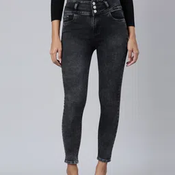 SHOWOFF Women Skinny Fit Light Fade Clean Look Stretchable Jeans-image-34