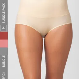 FashionRack Women Pack Of 4 Assorted Hipster Briefs-picture-13