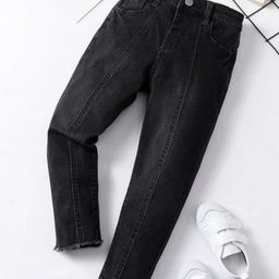 Kotty Girls Low Distress Mid-Rise Light Fade Stretchable Jeans-picture-28