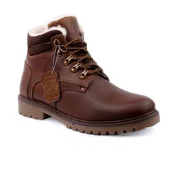 bacca bucci Men Leather Hiking Boots-picture-24