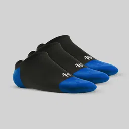 TalkingSox Pack Of 3 Color-Blocked Shoe Liners Socks-picture-33