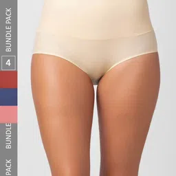 FashionRack Women Pack Of 4 Assorted Hipster Briefs-picture-8