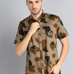 HANUMNTRA Comfort Conversational Printed Casual Shirt-image-45
