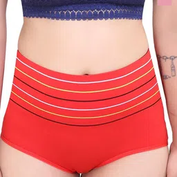 SHREE GANESH FASHION Women Pack Of 2 Striped Cotton Hipster Briefs-picture-37