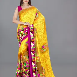 moda rapido ANAND SAREES Floral Printed Saree-picture-20
