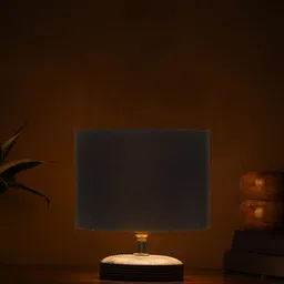 Devansh Black Wooden Table Lamps-image-21