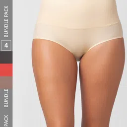 FashionRack Women Pack Of 4 Assorted Hipster Briefs-picture-17