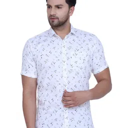 HANUMNTRA Comfort Floral Printed Casual Shirt-image-12