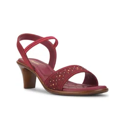 Bata Embellished Block Heels-picture-33