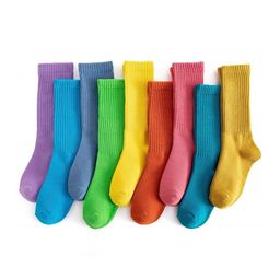 EL REGALO Kids Pack Of 9 Patterned Calf-Length Socks-picture-36