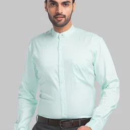 Raymond Mandarin Collar Formal Shirt-picture-11