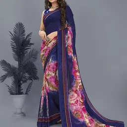 moda rapido ANAND SAREES Floral Printed Saree-picture-41