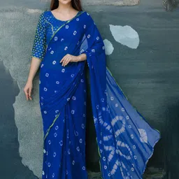 clafoutis CLAFOUTISBandhani Saree-picture-13