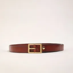THE BEAR HOUSE Men Textured Leather Belt-image-42