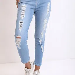 KETCH Women Skinny Fit Mid Rise stretchable Jeans-image-20