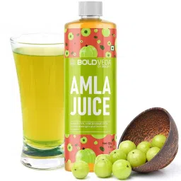 Boldfit BOLDVEDA Pure Natural Juice Rich Source of Vitamin C and Antioxidants for Immunity Boosting - 1 Litre (Amla juice)-image-61