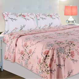haus & kinder Unisex Pink Bedsheets-picture-41