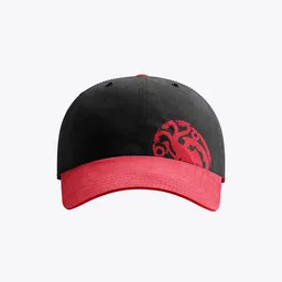 Status Quo Men Black & Red Printed Baseball Cap-picture-34