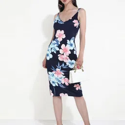 LULU & SKY Floral Printed Sheath Dress-picture-32