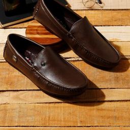 Action Men Textured Lightweight Driving Shoes-picture-6