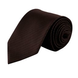 PELUCHE Men Brown Striped Broad Tie-picture-29