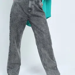 Tokyo Talkies Women Grey Straight Fit Light Fade Jeans-image-51