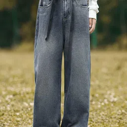 StyleCast x Revolte Men Relaxed Fit Light Fade Jeans-picture-36
