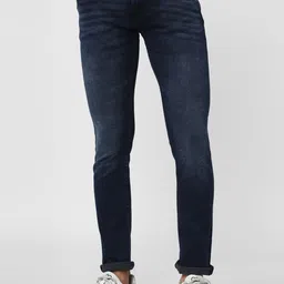 Peter England Casuals Men Skinny Fit Mid-Rise Clean Look Light Fade Jeans-picture-38
