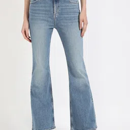 Calvin Klein Jeans Women Flared Low Distress Heavy Fade Jeans-image-30