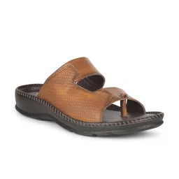 Liberty Men Tan Comfort Sandals-image-80