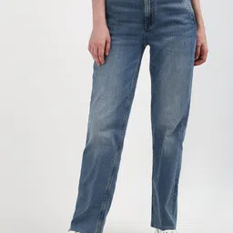 Calvin Klein Jeans Women Mid-Rise Cotton Slim Fit Slash Knee Jeans-image-78