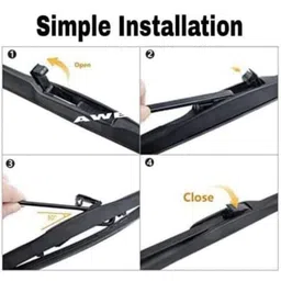 awb AWB® Hybrid Wiper Blades Compatible with Tata Nexon(Pack of 2) image 5