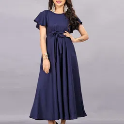Rhey Flared Sleeves Maxi Dress-picture-11