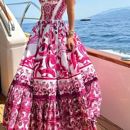 StyleCast Bohemian Printed Maxi Dress-picture-36