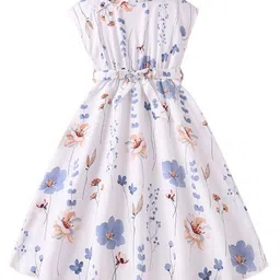 StyleCast x Revolte Girls Floral Printed Extended Sleeves Fit & Flare Maxi Dress-picture-31