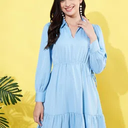 ANVI Be Yourself Women Fit & Flare Dress-image-70