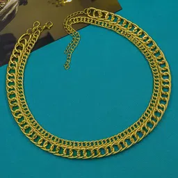 Bellofox Women Gold Choker Chained Necklace-picture-20