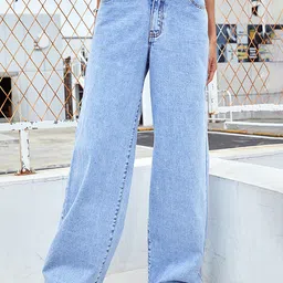 LULU & SKY Women Straight Fit Mid-Rise Clean Look Jeans-picture-21