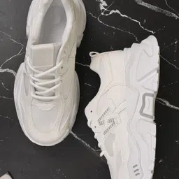 Jove Women Woven Design PU Sneakers-picture-16