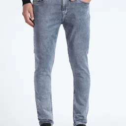 Flying Machine Men Tapered Fit Light Fade Stretchable Jeans-picture-3