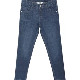 Cantabil Girls Regular Fit Light Fade Stretchable Cotton Jeans-image-50