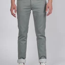 Allen Cooper Men Mid-Rise Clean Look Comfort Fit Stretchable Jeans-picture-11